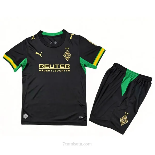Niños Mönchengladbach Camiseta de la 2ª Equipación 2026-2027 ¡¡Qué liquidación, cógelo!