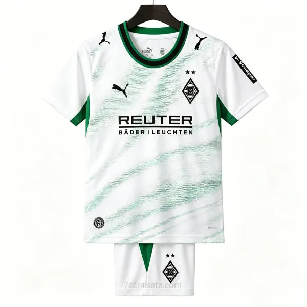 Niños Mönchengladbach Camiseta de la 1ª Equipación 2026-2027 Chollo portentoso con devolución gratis