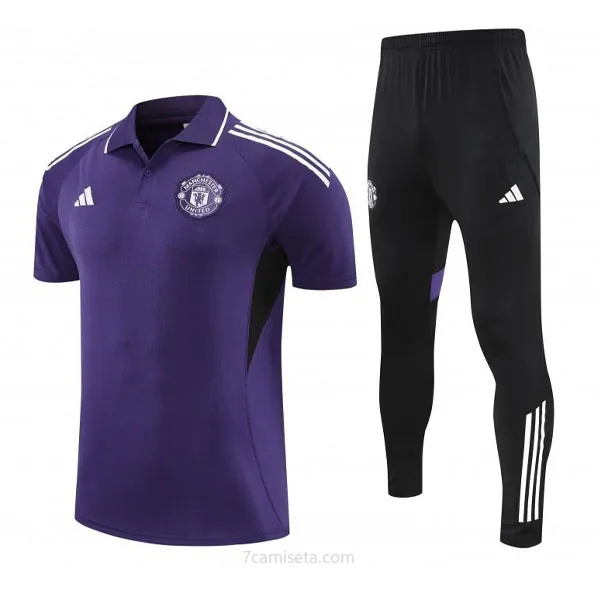 Manchester United POLO de la Especial Equipación 2026-2027 Púrpura Dispara este oferta justo