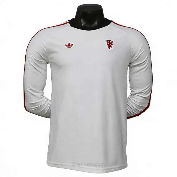 Manchester United Manga larga de la Especial Equipación 2026-2027 Versión Jugador Casual Preciaco demencial por tiempo limitado
