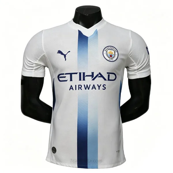 Manchester City Camiseta de la 3ª Equipación 2026-2027 Versión Jugador Agarra de la temporada