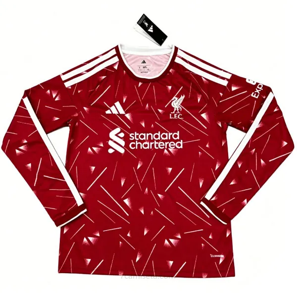 Liverpool Manga larga de la 1ª Equipación 2026-2027 Saldazo divino en toda la red