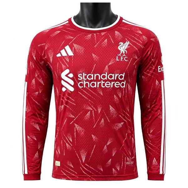 Liverpool Manga larga de la 1ª Equipación 2026-2027 Versión Jugador Corre a por él en todo el mercado