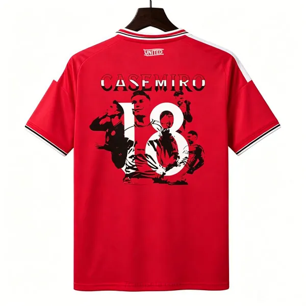 Manchester United Camiseta de la 1ª Equipación 2026-2027 Casemiro Gangaza sensacional
