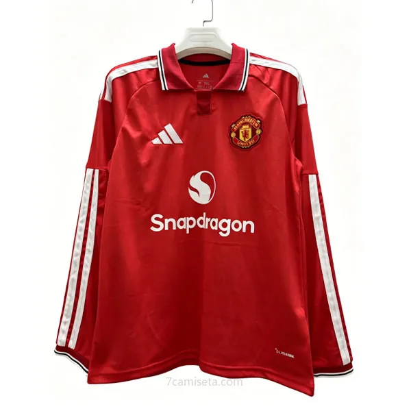 Manchester United Manga larga de la 1ª Equipación 2026-2027 Activa antes de que se acabe