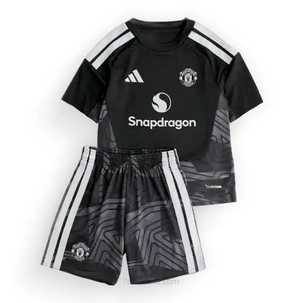 Niños Manchester United Portero Camiseta de la 1ª Equipación 2026-2027 Bicoca milagroso en toda la red
