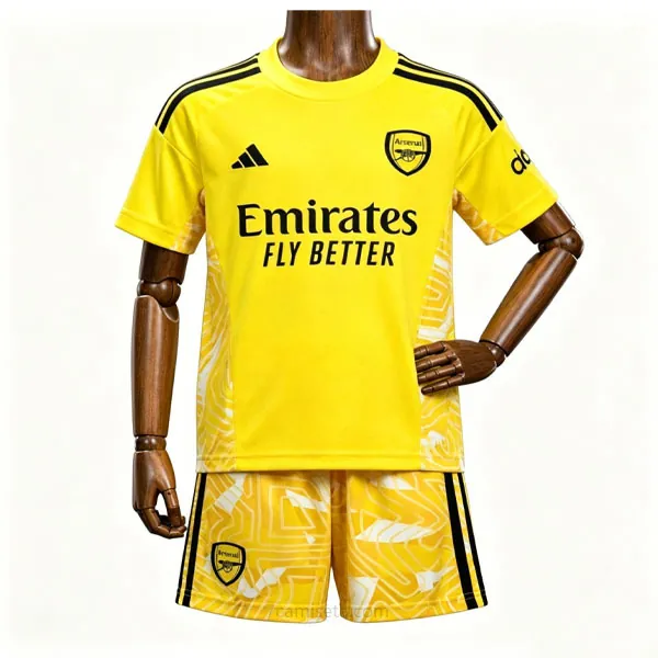 Niños Arsenal Portero Camiseta de la 2ª Equipación 2026-2027 Activa de infarto