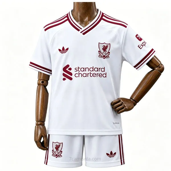 Niños Liverpool Camiseta de la 2ª Equipación 2026-2027 Divino chollazo, adquiere por tiempo limitado