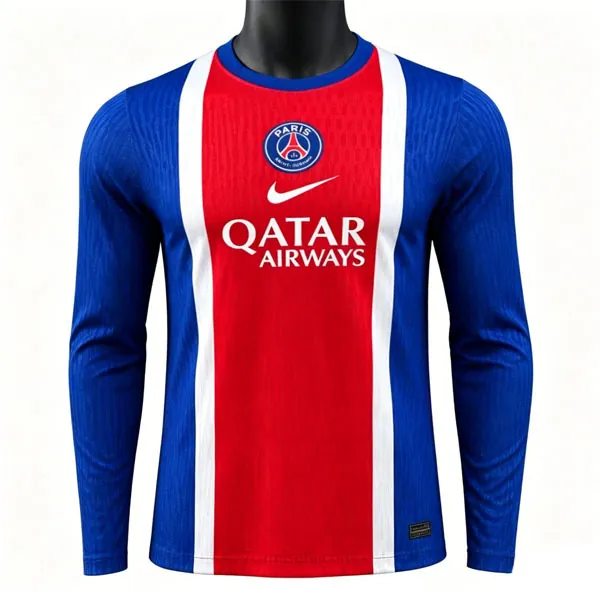 Paris St. Germain Manga larga de la 1ª Equipación 2026-2027 Versión Jugador ¡¡Ni te imaginas demencial rebaja hasta fin de existencias!