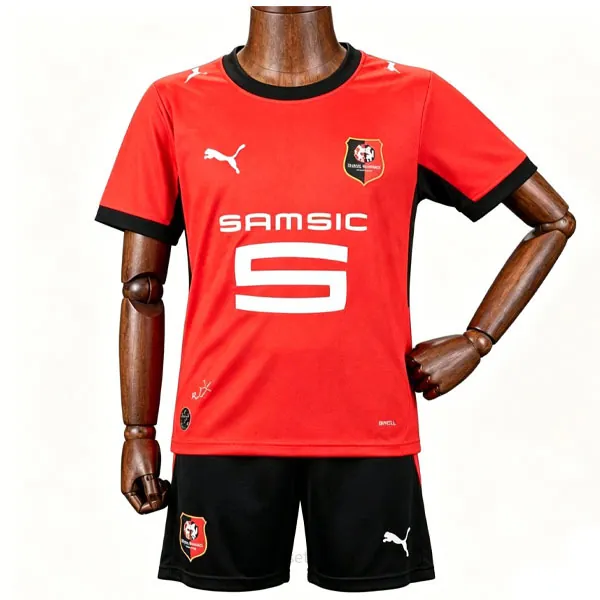 Niños Rennes Camiseta de la 1ª Equipación 2026-2027 ¡¡Qué fantástico ahorro de risa!