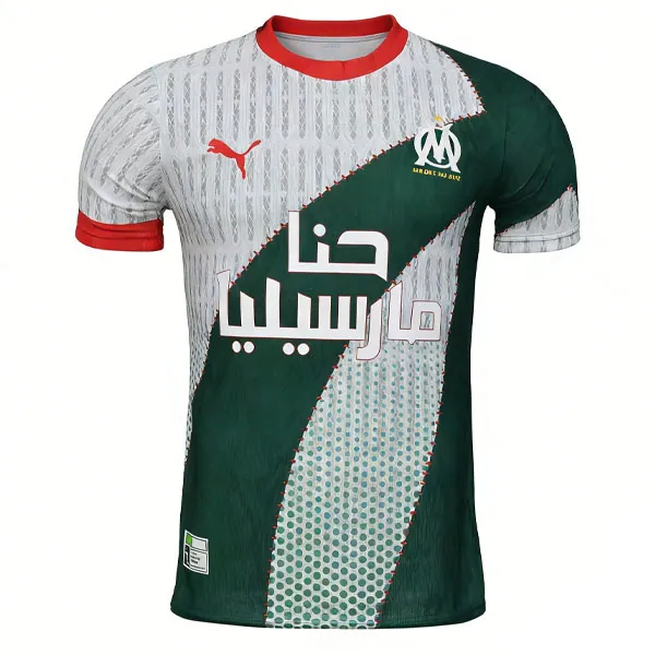 Olympique de Marsella Camiseta de la Especial Equipación 2026-2027 Versión Jugador Argelia Fabuloso saldo, cógelo sin intermediarios