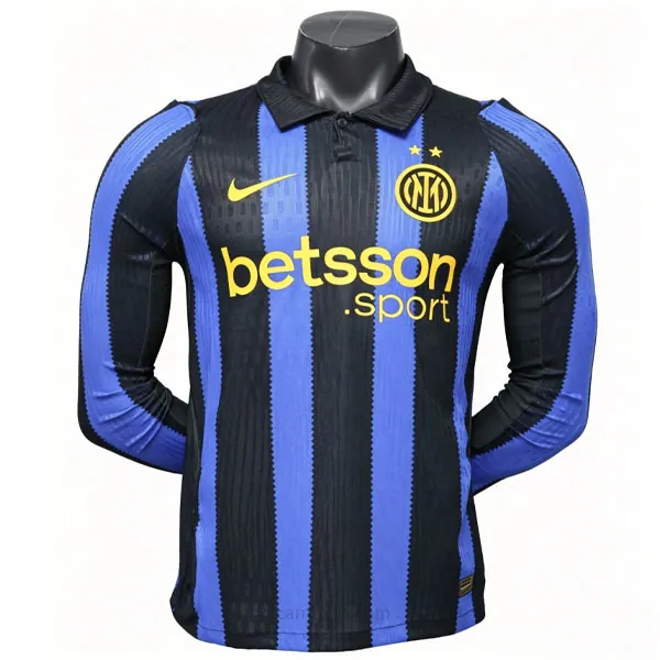 Inter Milan Manga larga de la 1ª Equipación 2026-2027 Versión Jugador ¡¡Menudo/a gangaza, reserva!