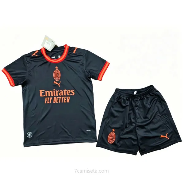 Niños AC Milan Camiseta de la 3ª Equipación 2026-2027 ¡¡Vaya ofertón, agarra!