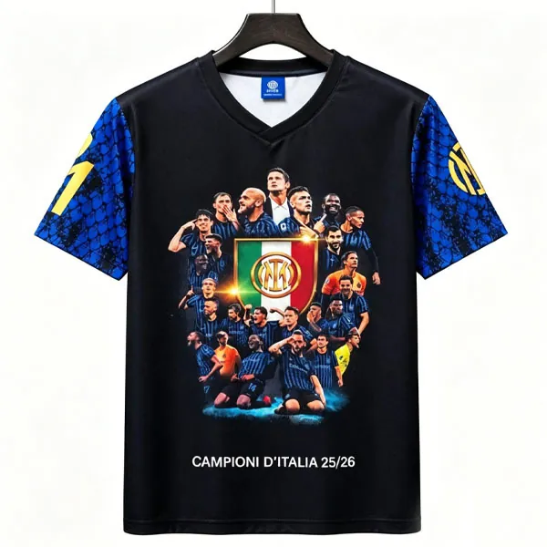 Inter Milan Camiseta de la Especial Equipación 2026-2027 Campioni d'Italia 25/26 Saldazo, hazte con él