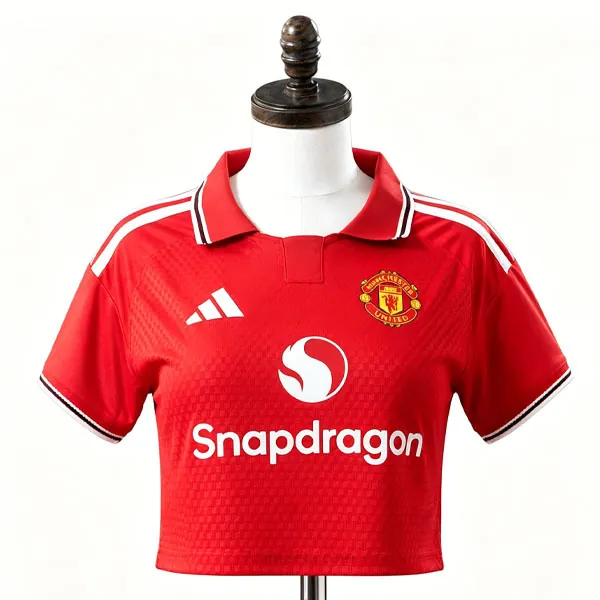 Mujer Manchester United Camiseta de la 1ª Equipación 2026-2027 Corto Celestial rebaja, hazte con él calidad asegurada
