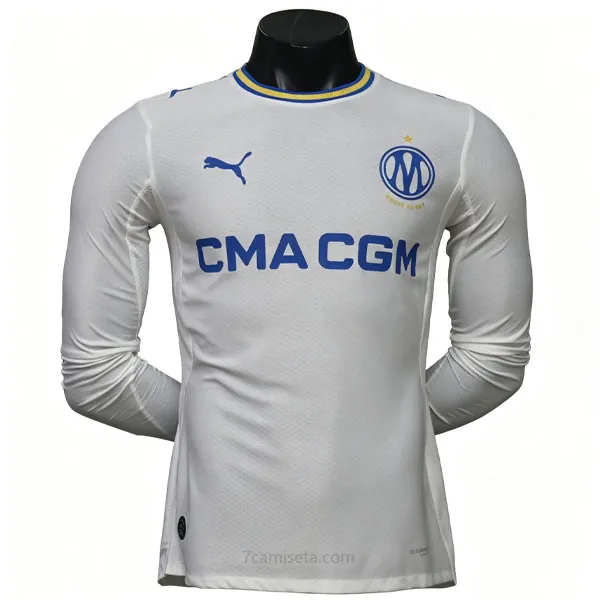Olympique de Marsella Manga larga de la 1ª Equipación 2026-2027 Versión Jugador Ridículo ahorro, corre a por él antes de que se acabe