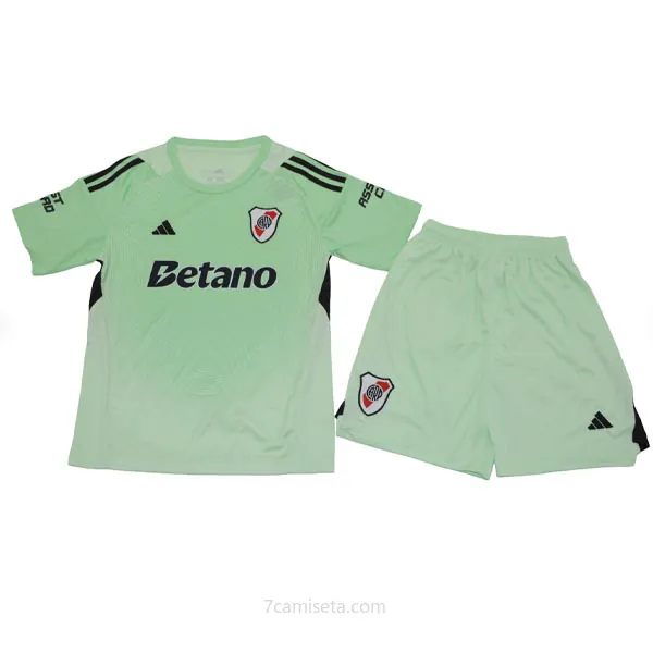 Niños River Plate Portero Camiseta de la 2ª Equipación 2025-2026 Rebajón demencial sin competencia
