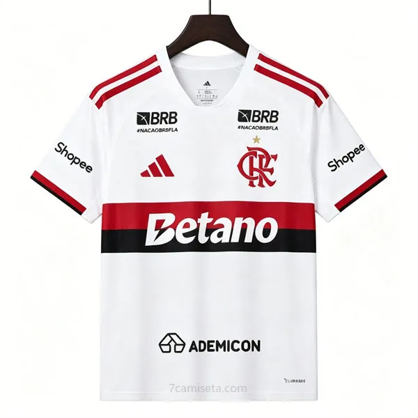 Flamengo Camiseta de la 2ª Equipación 2026-2027 Patrocinador completo Asequible liquidación, consigue más barato que nunca