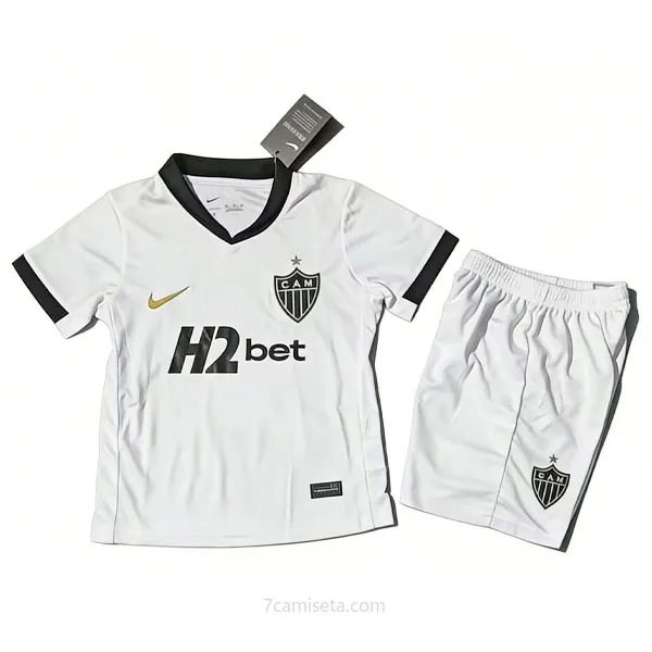 Niños Atlético Mineiro Camiseta de la 2ª Equipación 2026-2027 Chollazo demencial de derribo