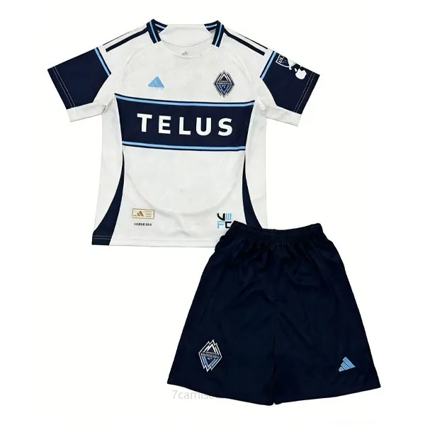 Niños Vancouver Whitecaps Camiseta de la 1ª Equipación 2025-2026 Hazte con él de la temporada