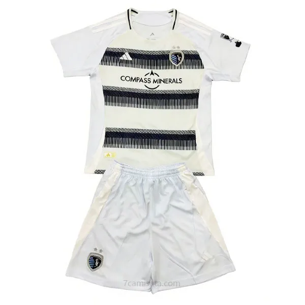 Niños Sporting Kansas City Camiseta de la 1ª Equipación 2025-2026 Magnífico descuento, adquiere por tiempo limitado