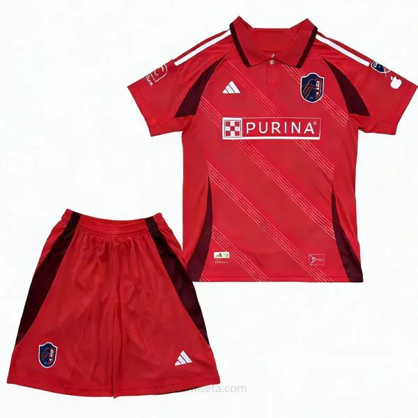 Niños St. Louis City Camiseta de la 1ª Equipación 2025-2026 Rebajón formidable