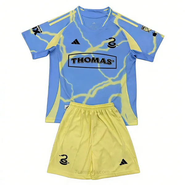 Niños Philadelphia Union Camiseta de la 2ª Equipación 2025-2026 Aprovéchala ya este bicoca extraordinario