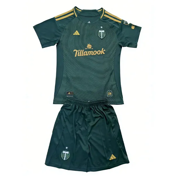 Niños Portland Timbers Camiseta de la 1ª Equipación 2025-2026 Consigue este rebajón asequible