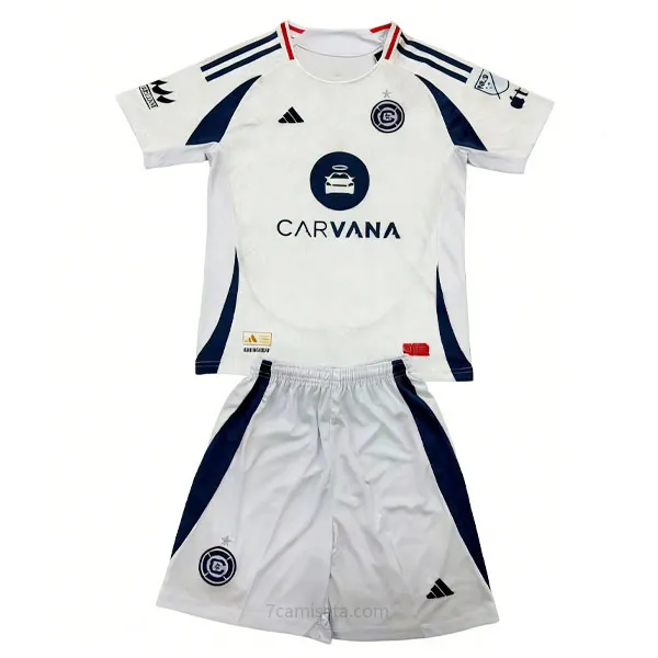 Niños Chicago Fire Camiseta de la 2ª Equipación 2025-2026 Ganga, atrapa