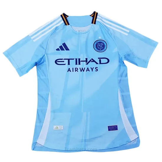 New York City FC Camiseta de la 1ª Equipación 2025-2026 Versión Jugador Extraordinario oportunidad, llévatelo de derribo