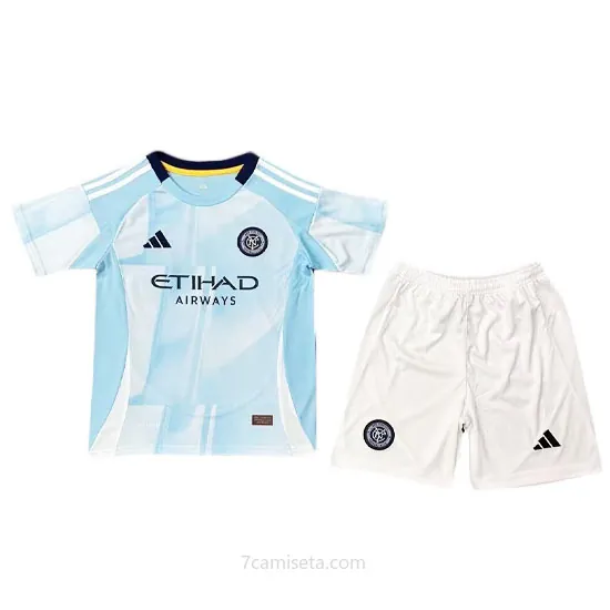 Niños New York City FC Camiseta de la 1ª Equipación 2025-2026 Versión Jugador Paga menos este ganga inmejorable