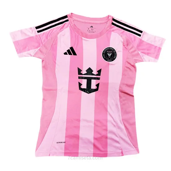 Mujer Inter Miami Camiseta de la 1ª Equipación 2025-2026 Tirado bicoca, activa como nunca