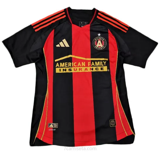 Atlanta United Camiseta de la 1ª Equipación 2025-2026 Versión Jugador No lo dejes escapar de derribo
