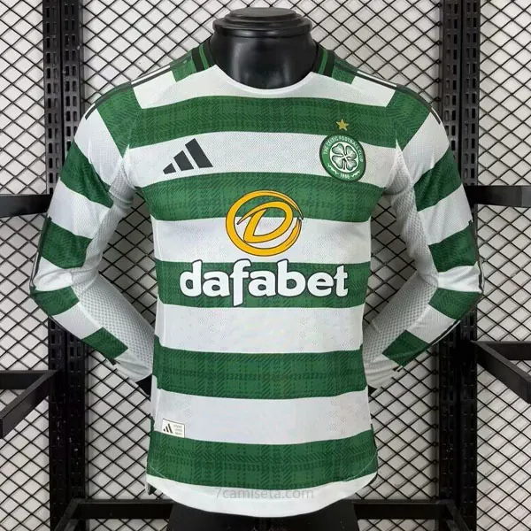 Celtic Manga larga de la 1ª Equipación 2025-2026 Versión Jugador ¡¡Menudo/a brutal saldazo de la temporada!