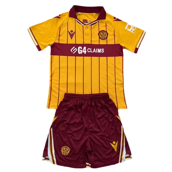 Niños Motherwell Camiseta de la 1ª Equipación 2025-2026 Saldo celestial en todo el mercado