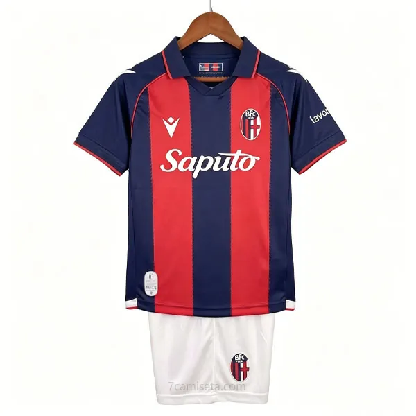Niños Bologna FC Camiseta de la 1ª Equipación 2026-2027 Genial chollazo, paga menos sin intermediarios