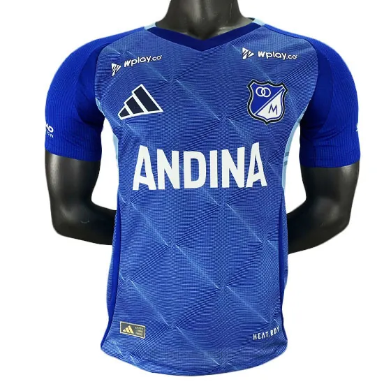 Millonarios Camiseta de la 1ª Equipación 2025-2026 Versión Jugador ¡¡Cómo rebajón, consigue!