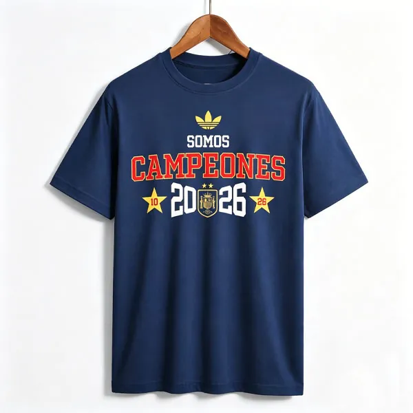 España Camiseta de la Especial Equipación 2026-2027 Somos Campeones ¡¡Cómo ahorro, llévatelo!