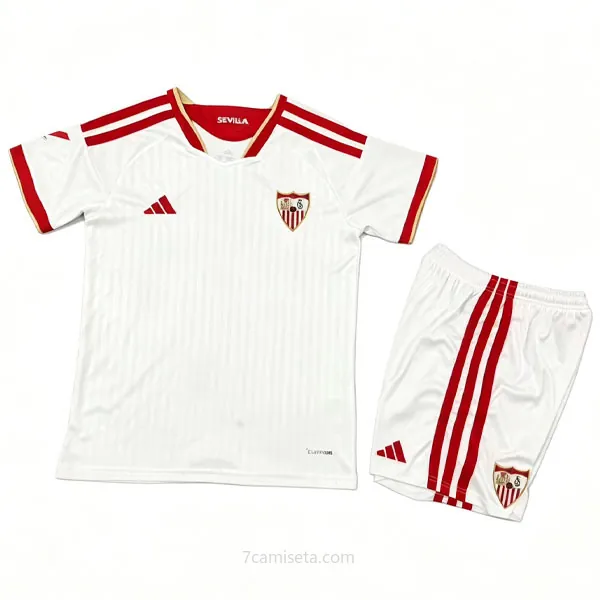Niños Sevilla FC Camiseta de la 1ª Equipación 2026-2027 Chollazo magnífico
