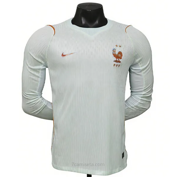 Francia Manga larga de la 2ª Equipación 2026-2027 Versión Jugador ¡¡Cómo excelente descuentazo de risa!