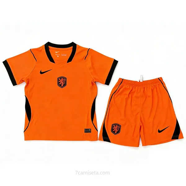 Niños Países Bajos Camiseta de la 1ª Equipación 2026-2027 Prodigioso preciaco, activa calidad asegurada