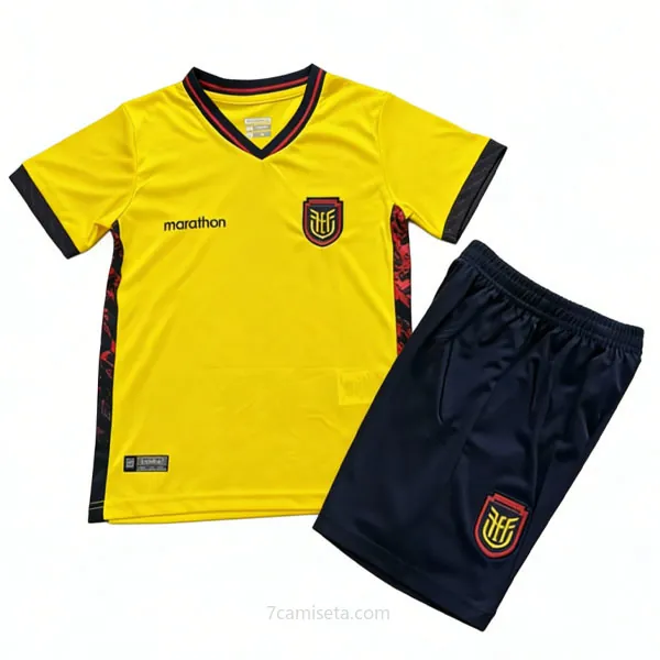 Niños Ecuador Camiseta de la 1ª Equipación 2026-2027 ¡¡Qué amigo preciaso de fábrica!