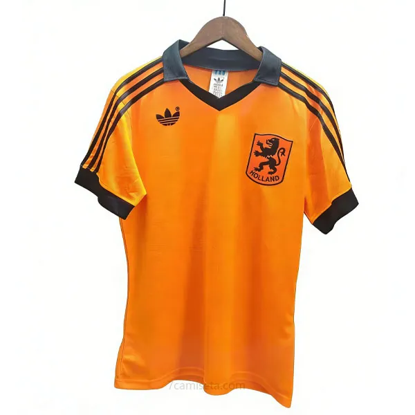 Países Bajos Camiseta de la 1ª Equipación 1980-1981 retro ¡¡Vaya celestial preciaco más barato que nunca!