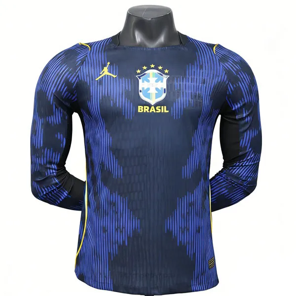 Brasil Manga larga de la 2ª Equipación 2026-2027 Versión Jugador ¡¡Cómo soberbio chollazo solo hoy!