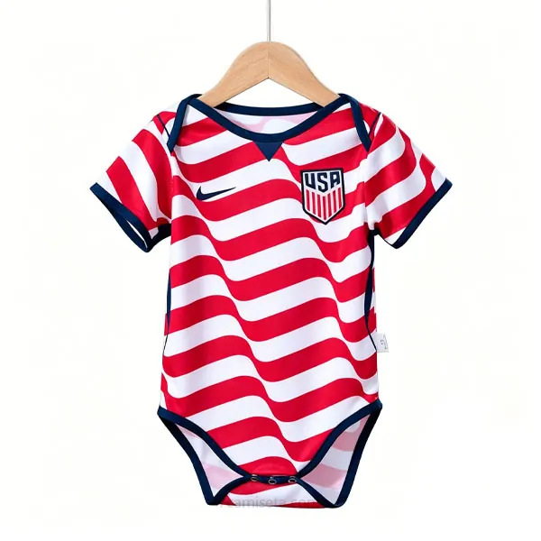 Bebés Estados Unidos Camiseta de la 1ª Equipación 2026-2027 Aprovéchalo este saldazo ridículo