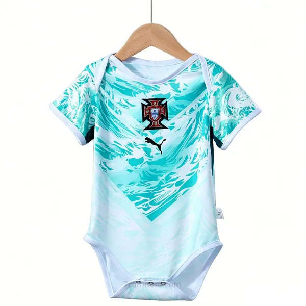 Bebés Portugal Camiseta de la 2ª Equipación 2026-2027 Humilde oferta, hazte con él calidad asegurada