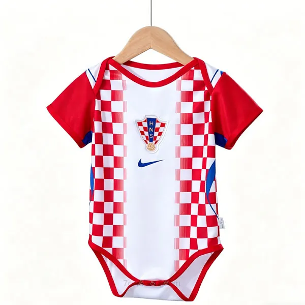 Bebés Croacia Camiseta de la 1ª Equipación 2026-2027 Saldazo portentoso