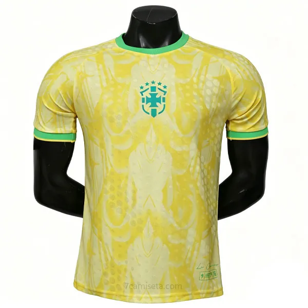 Brasil Camiseta de la Especial Equipación 2026-2027 Versión Jugador 11 ¡¡Menudo/a fantástico oferta con devolución gratis!