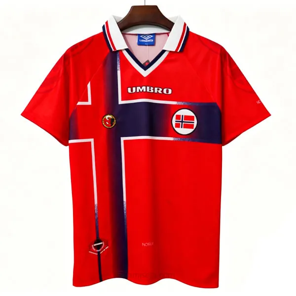 Noruega Camiseta de la 1ª Equipación 1997-1998 ¡¡Menudo/a insuperable descuento hasta fin de existencias!