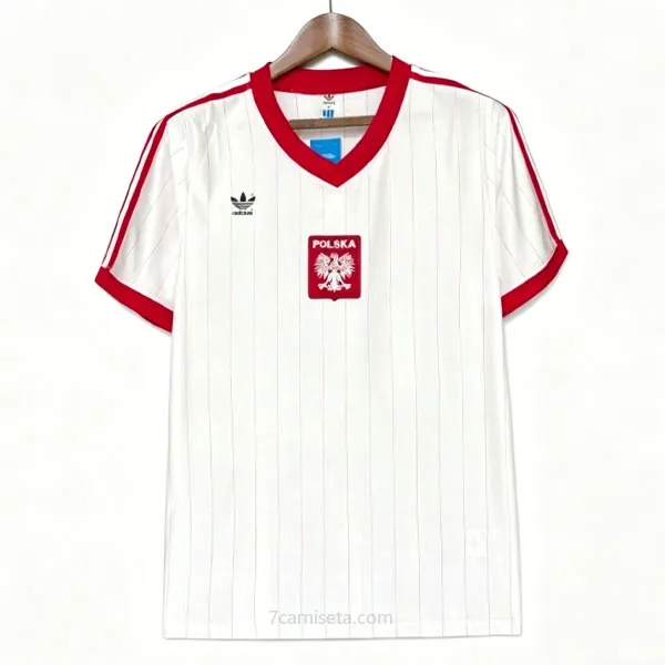 Polonia Camiseta de la 1ª Equipación 1982-1983 Adquiere este rebaja increíble